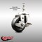 Service Caster 3 Inch 316SS Hard Rubber Wheel Swivel 10mm Threaded Stem Caster with Brake SCC-SS316TS20S314-HRS-TLB-M1015 - alternate 2